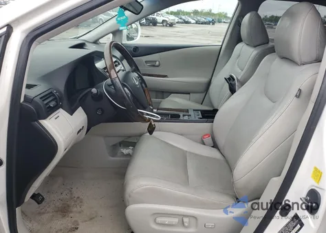 2010 Lexus Rx 350 из США, поврежденный, VIN 2T2BK1BA3AC060999